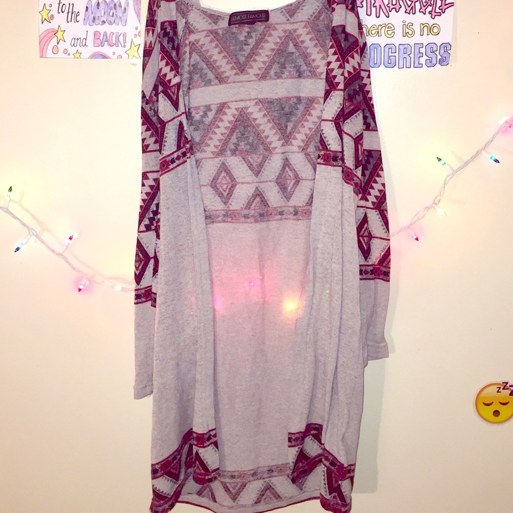 ✨Almost Famous Long Sleeve Cardigan W/Hood✨